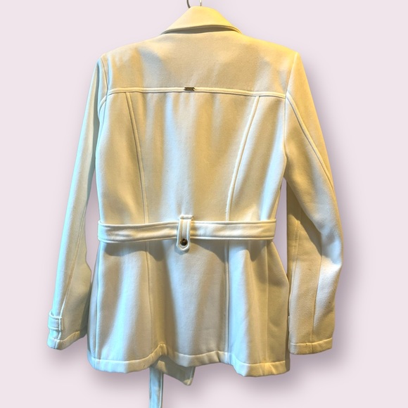BeBe white Peacoat - Picture 7 of 11